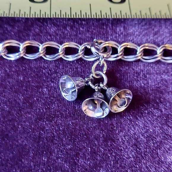 Sterling Silver Charm Bracelet - Picture 3 of 10